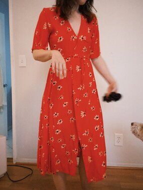 Riviera Floral Wrap Dress